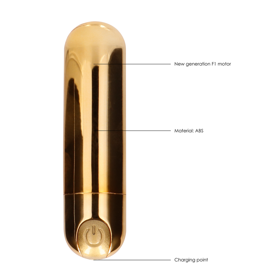 10 Speed Wiederaufladbarer Bullet Gold – Kleines & kraftvolles Vergnügen