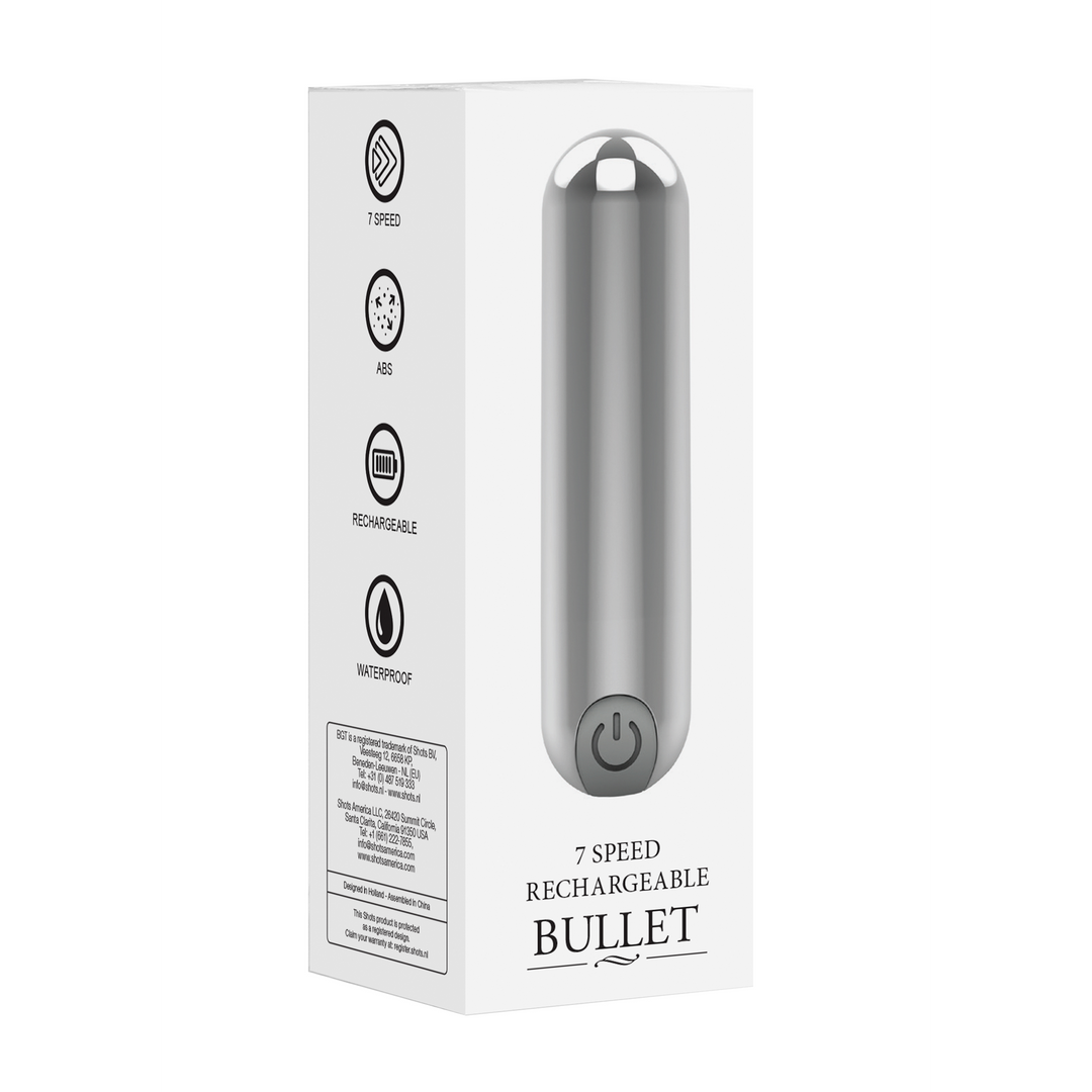 10 Speed Rechargeable Bullet – Powerful, Quiet & Waterproof