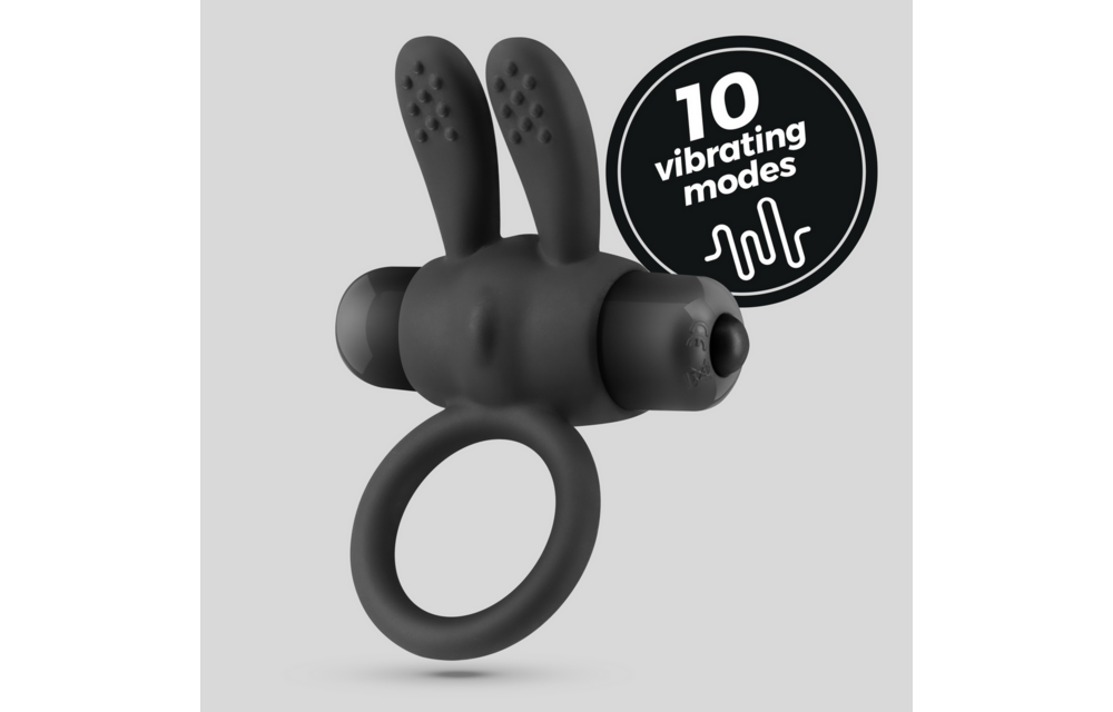 Pluto Cockring Zwart - Vibrerend & Perfect voor Beginners