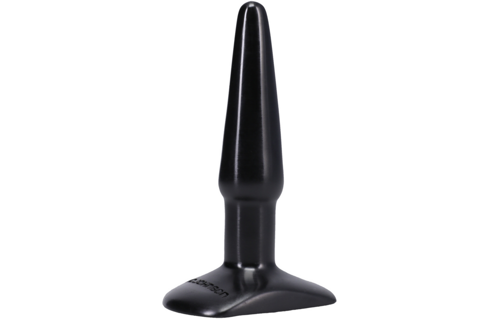 Classic Butt Plug Klein Schwarz 1,4 cm – Sicher & Bequem
