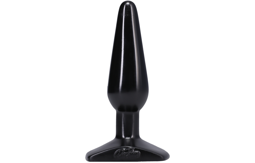 Classic Butt Plug Medium 13,5 cm Zwart - Comfort & Kwaliteit