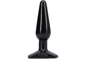Classic Butt Plug Medium 13,5 cm Schwarz – Komfort & Qualität