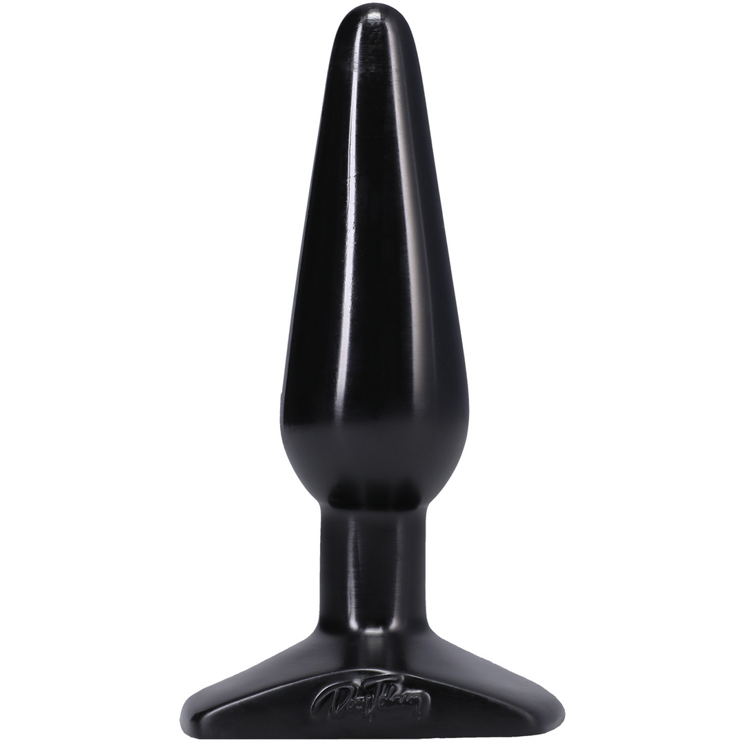Classic Butt Plug Medium 13.5 cm Black - Comfort & Quality