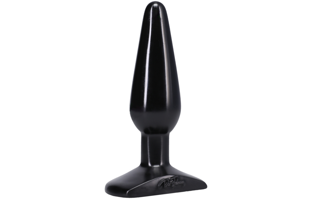 Classic Butt Plug Medium 13.5 cm Black - Comfort & Quality