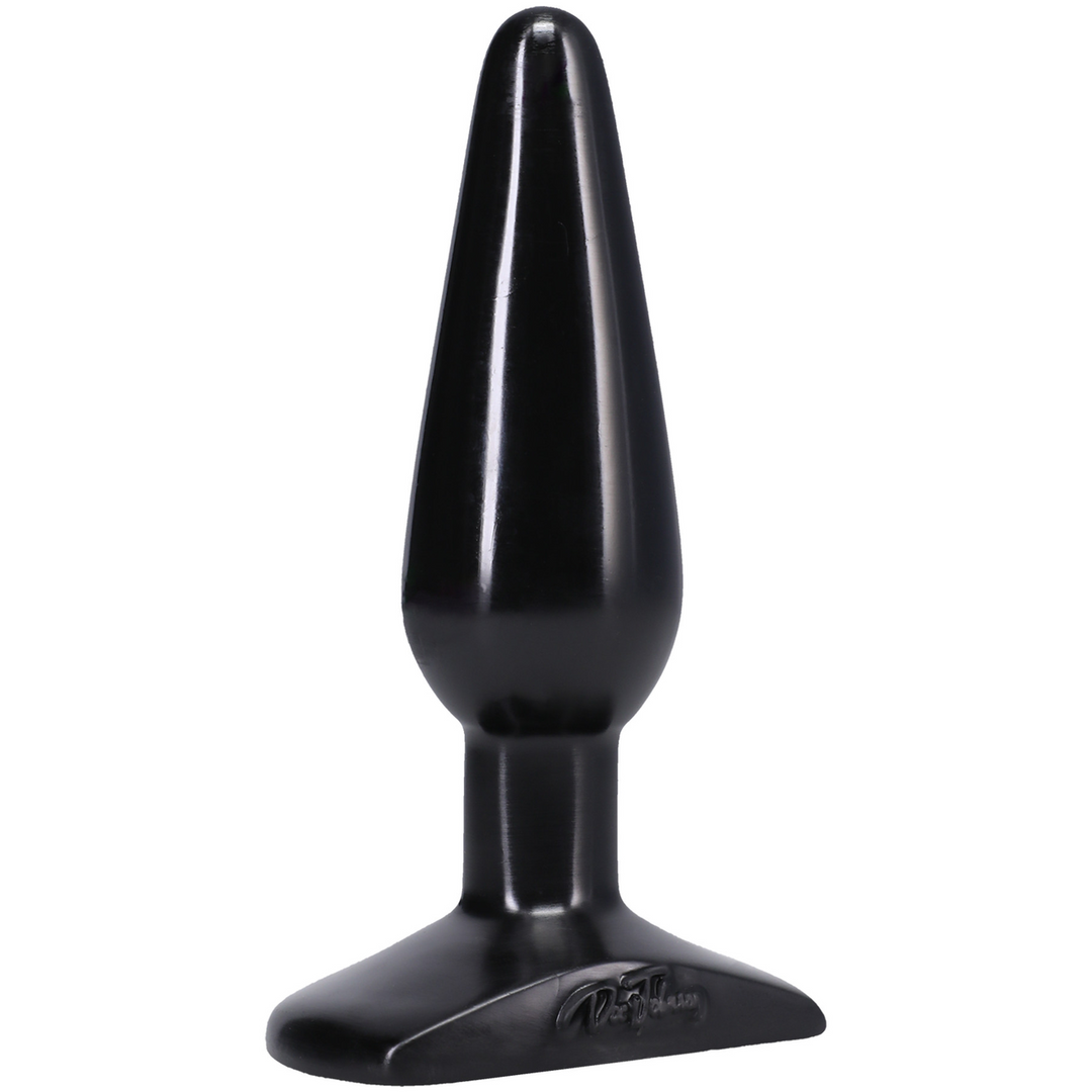 Classic Butt Plug Medium 13.5 cm Black - Comfort & Quality