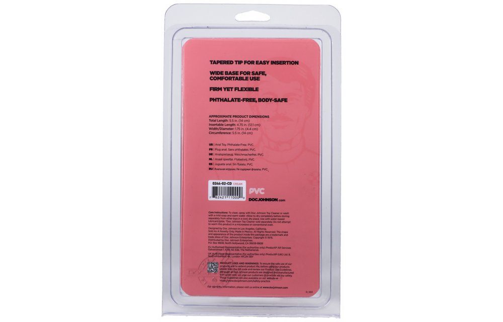 Classic Butt Plug Medium 13.5 cm – Safe & Comfortable Pleasure