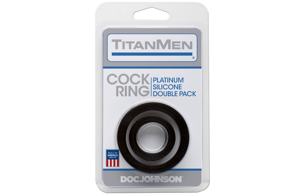 Silicone Cockring Set 2 Stuks – Comfort & Kracht TitanMen