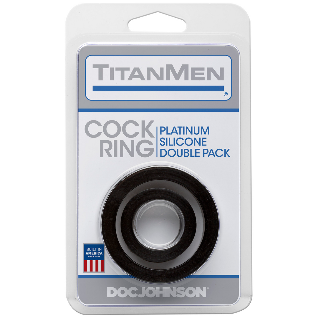 Silicone Cockring Set 2 Pieces – Comfort & Power TitanMen