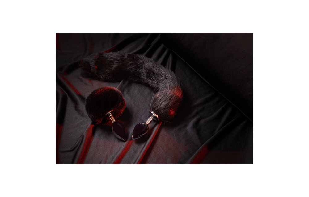 Fuchsschwanz mit Metall-Buttplug 11,7 cm | Würziges Vergnügen