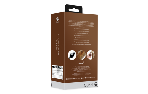 Vossenstaart Met Metalen Buttplug 11,7 cm – Speels & Spanning