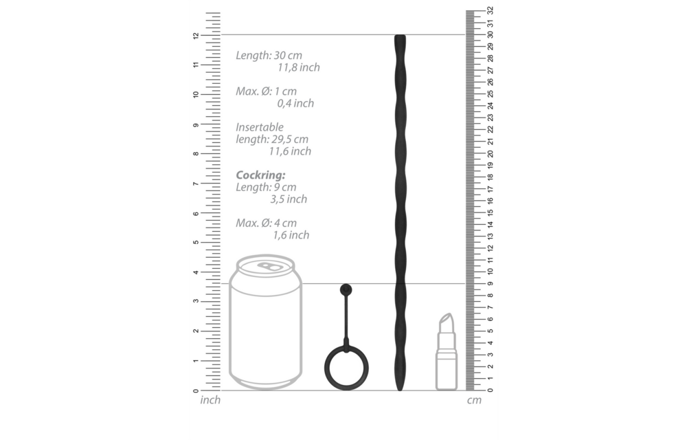 Silikon-Plug-Cockring-Set – Ultimatives urethrales Vergnügen