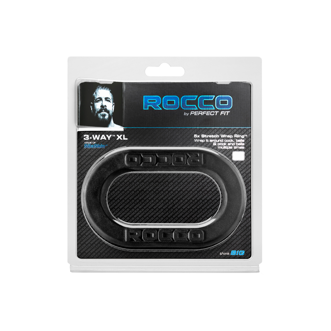 Der Rocco 3-Way Cockring – Vielseitig & bequem</