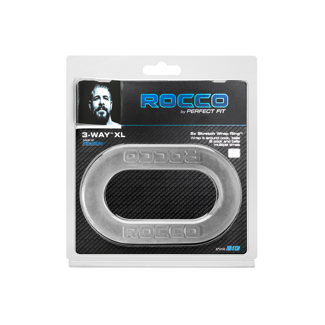 De Rocco 3-Way Cockring | Comfort & Veelzijdigheid