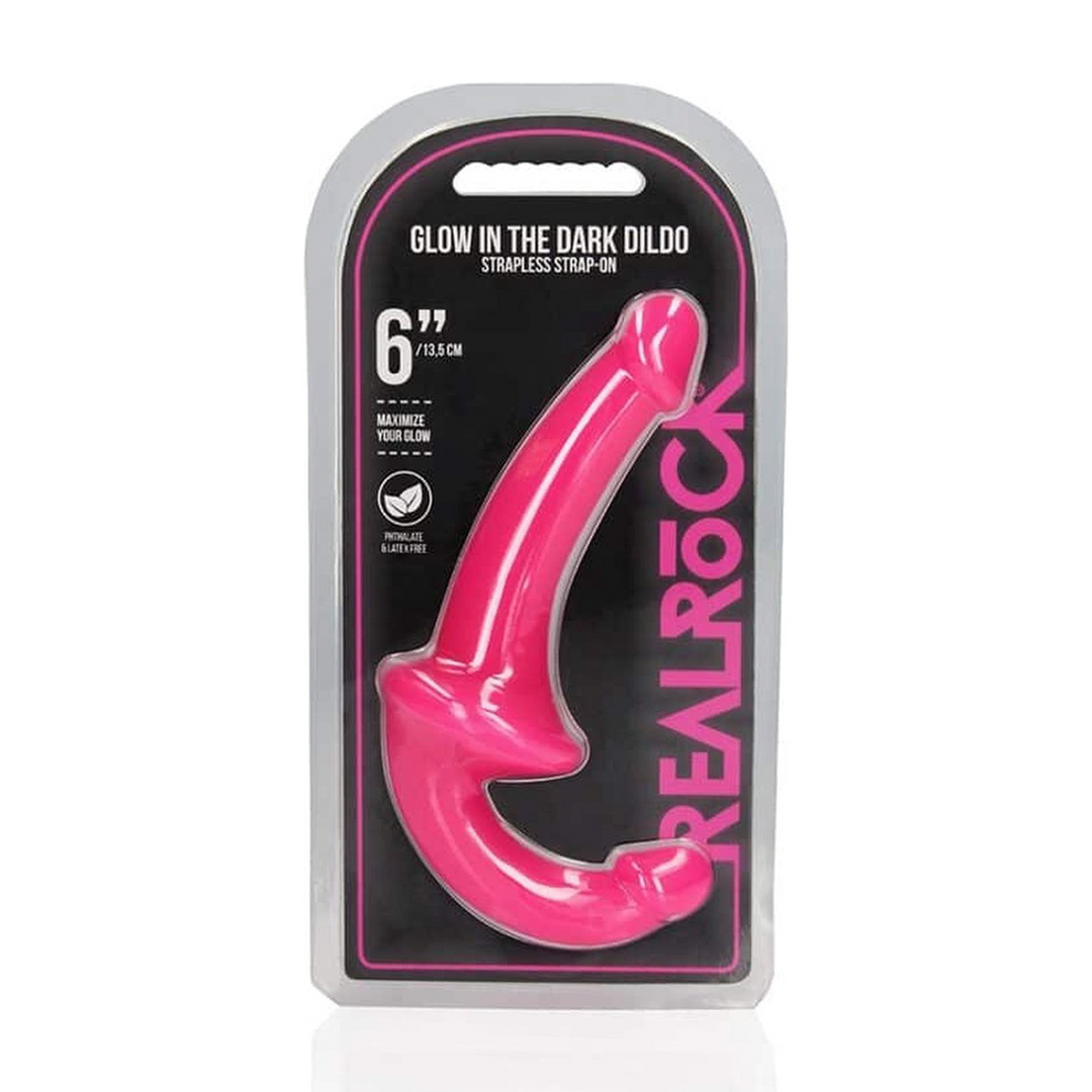 Strapless Strap-On Glow in the Dark 12 cm – RealRock Sextoy