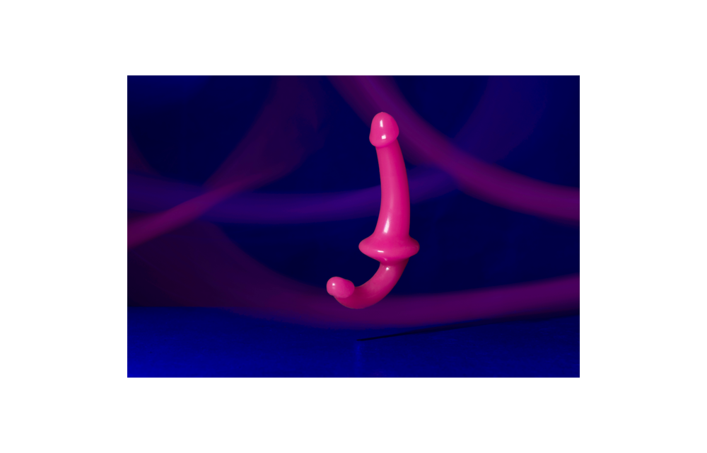 Strapless Strap-On Glow in the Dark 12 cm – RealRock Sextoy