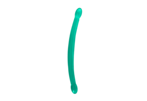 Nicht-realistischer Doppeldildo 42 cm – Kristallklares Vergnügen