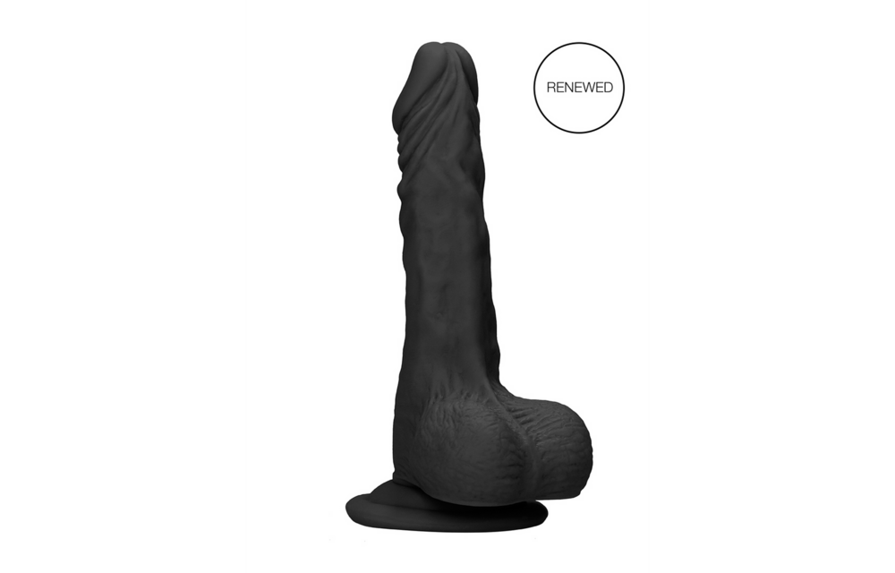 Dildo With Testicles 13.7 cm | Realistic & Soft TPE