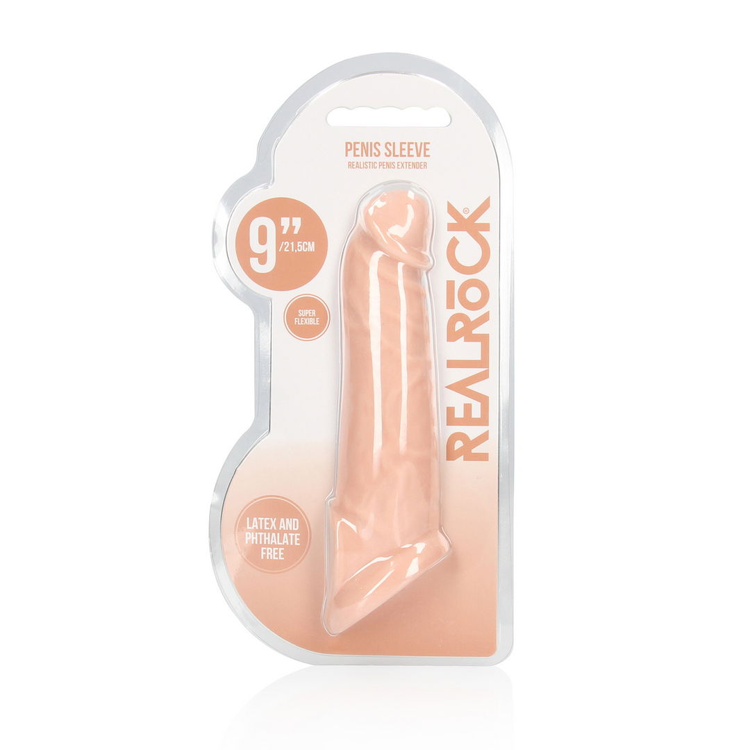 Penis Huls 9/23 cm – Realistisch, Veilig & Comfortabel