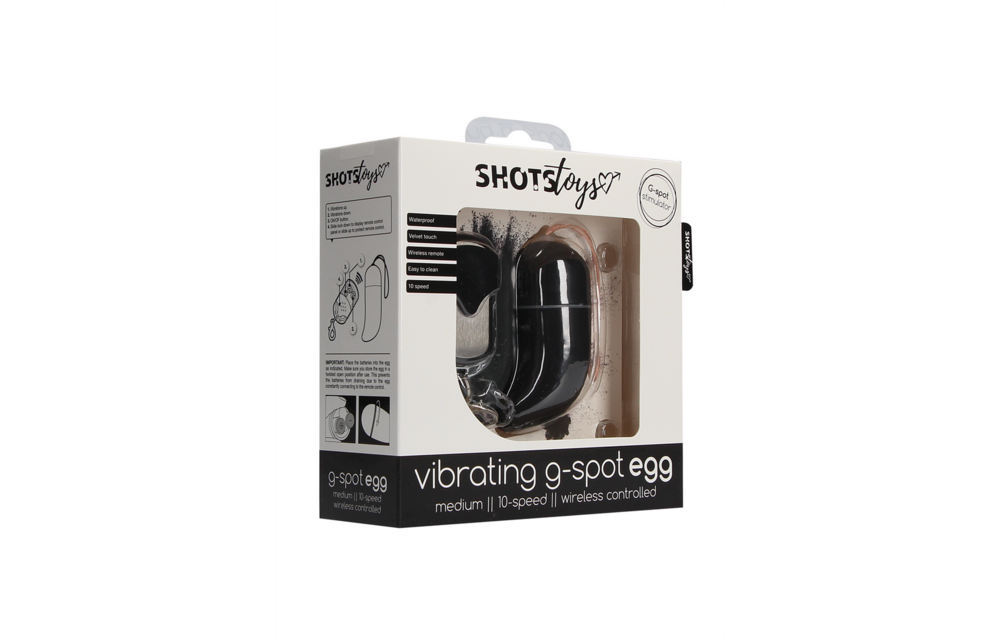 Wireless Vibrating G-Spot Egg | 10 Vibration Settings & Remote Control