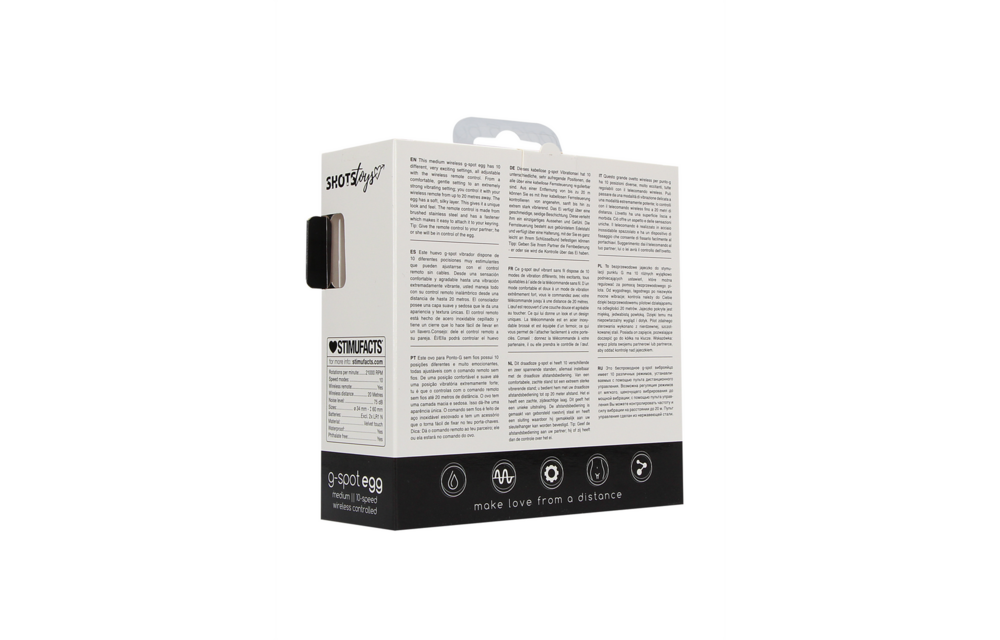 Draadloze Vibrerende G-Spot Ei - Medium