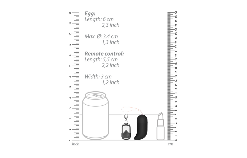 Wireless Vibrating G-Spot Egg | 10 Vibration Settings & Remote Control