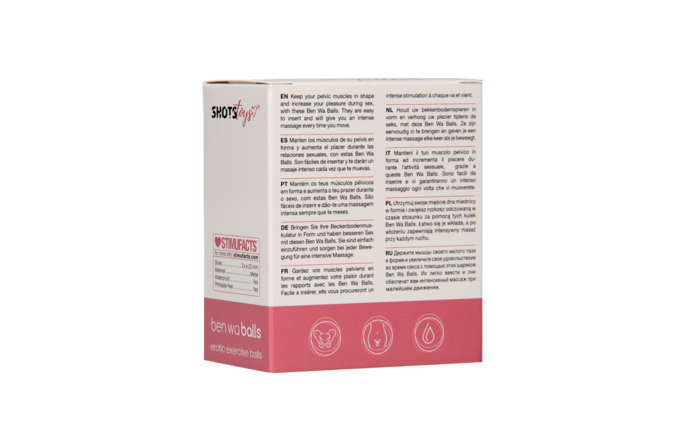 Ben Wa balls 44g – Strengthen Pelvis & Increase Pleasure