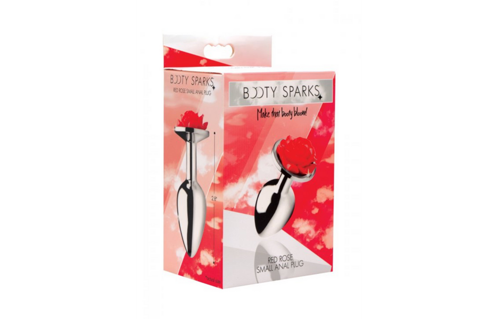 Red Rose Butt Plug Small 11.6 cm – Stylish & Durable