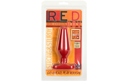 Red Boy Butt Plug Medium 14 cm – Veilig & Intens Plezier