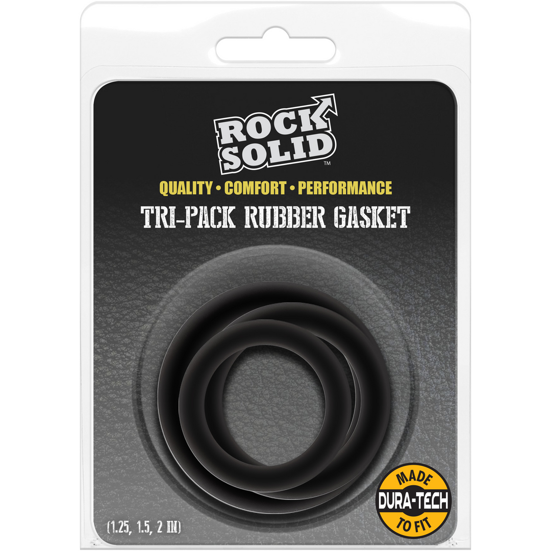 Tri-Pack Cock Ring Set – Comfort & Strength | Doc Johnson