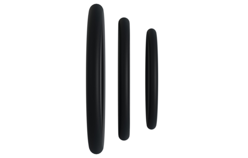 Tri-Pack Cock Ring Set – Comfort & Strength | Doc Johnson