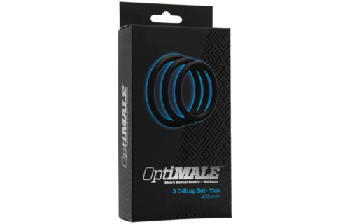 Thin Cock Ring Set - Comfort & Control | Doc Johnson Silicone