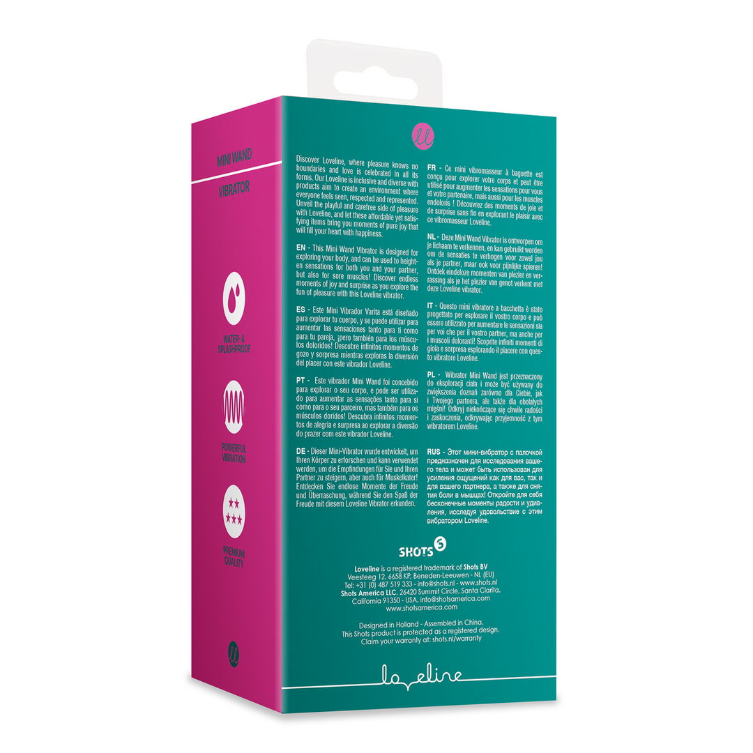 Mini Wand Vibrator Oude Zee - Compact & Veelzijdig Genot