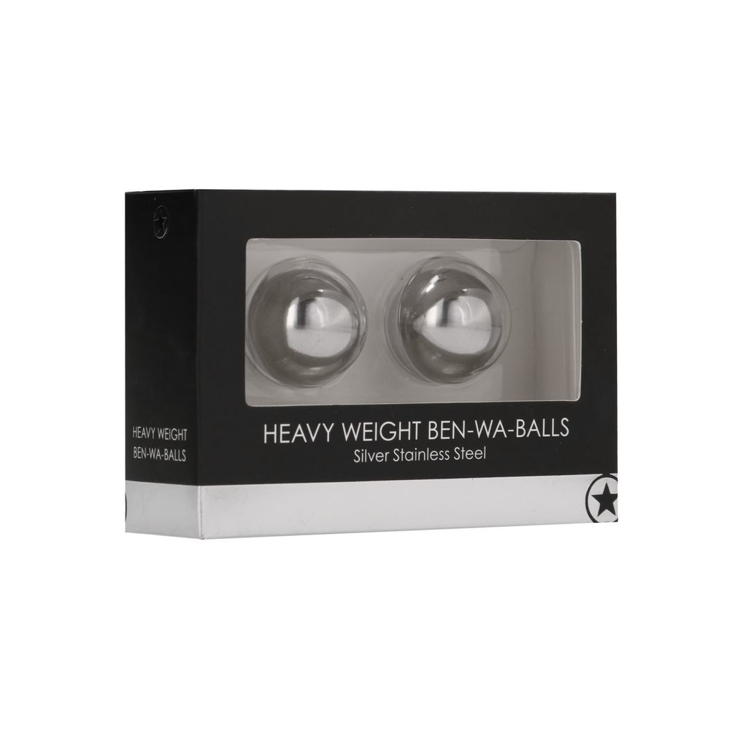 Heavy Ben Wa Balls: Intense Massage & Comfort | Ouch! by Shots