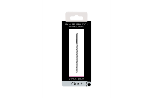 Metaal Beginners Penis Plug - 0.2 / 4 mm