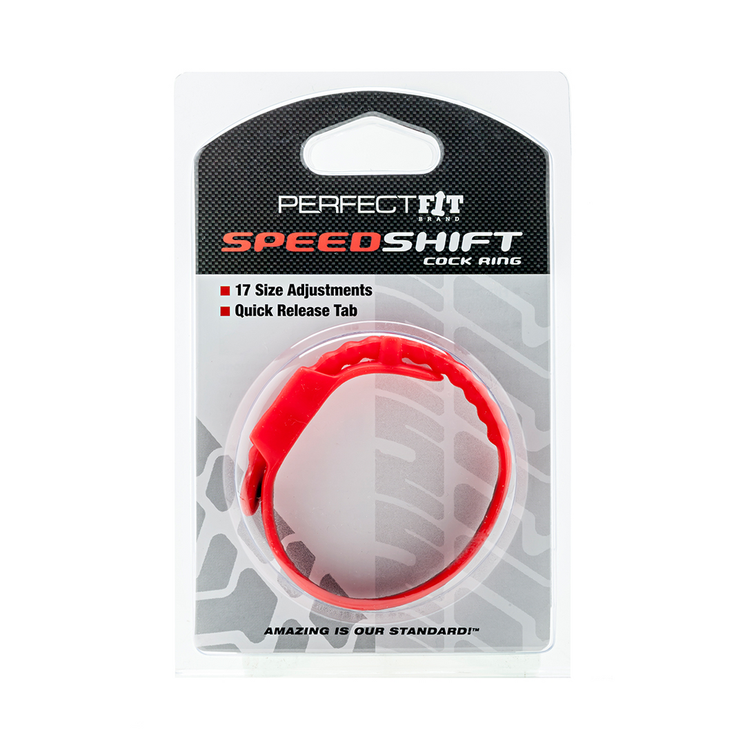 Speed Shift Cockring – Verstelbaar, Veilig & Comfortabel
