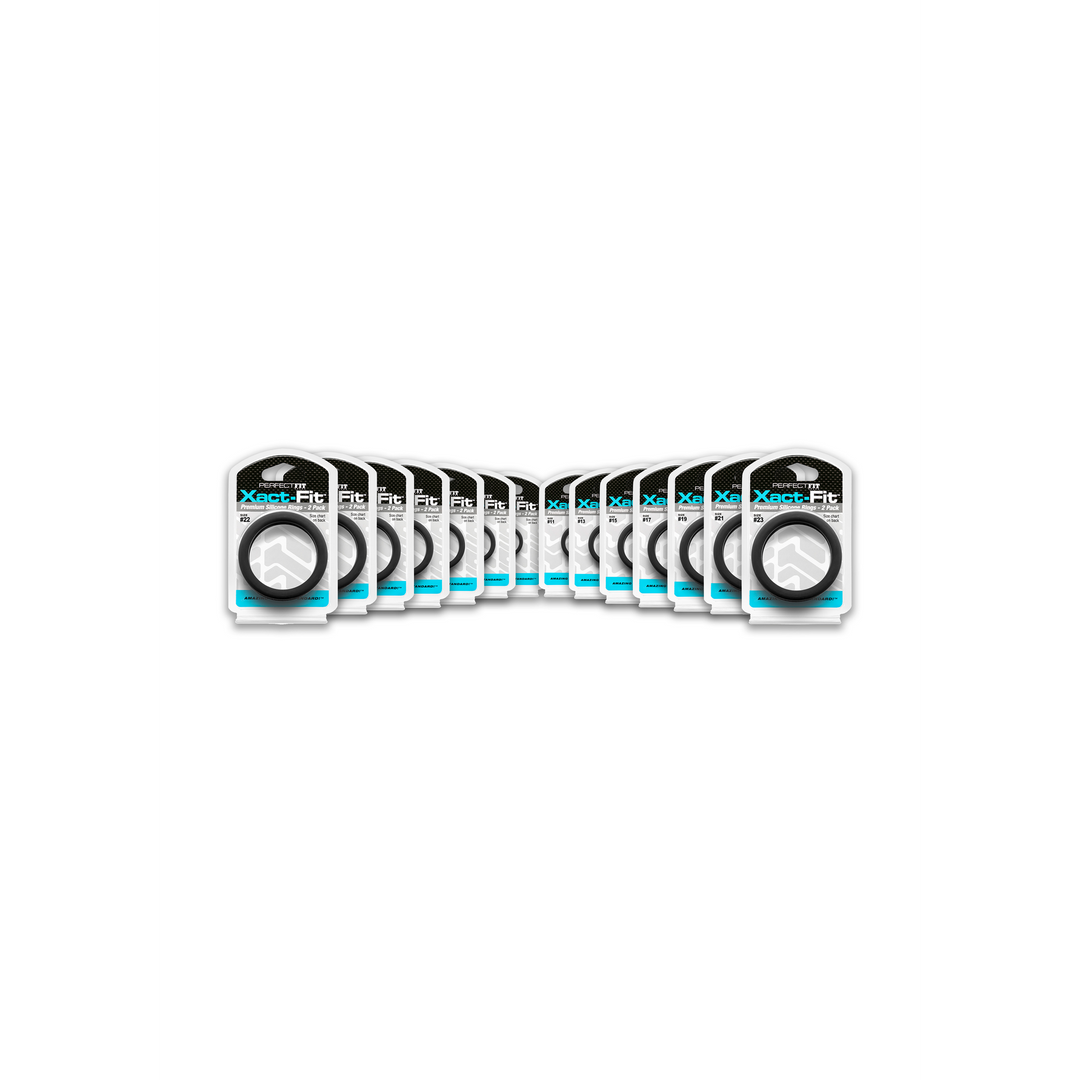 Xact-Fit Cock Ring 2-Pack – Perfect Fit & Comfort