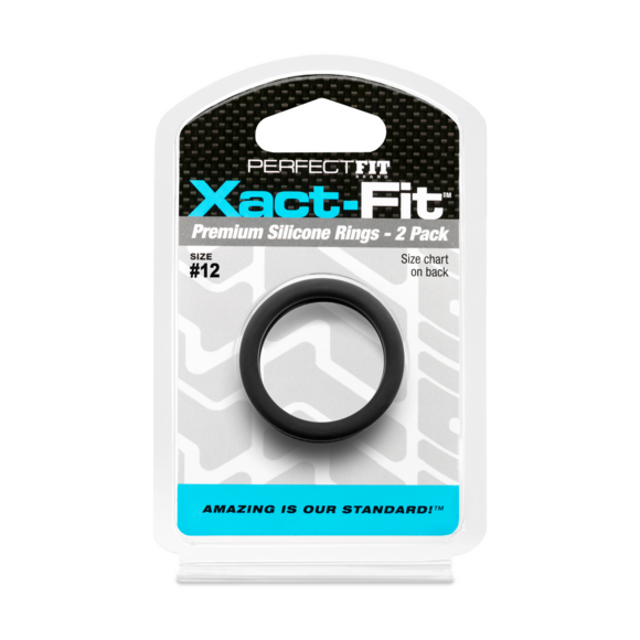 Xact-Fit Cockring 2-Pack #12 – Perfecte Pasvorm & Comfort