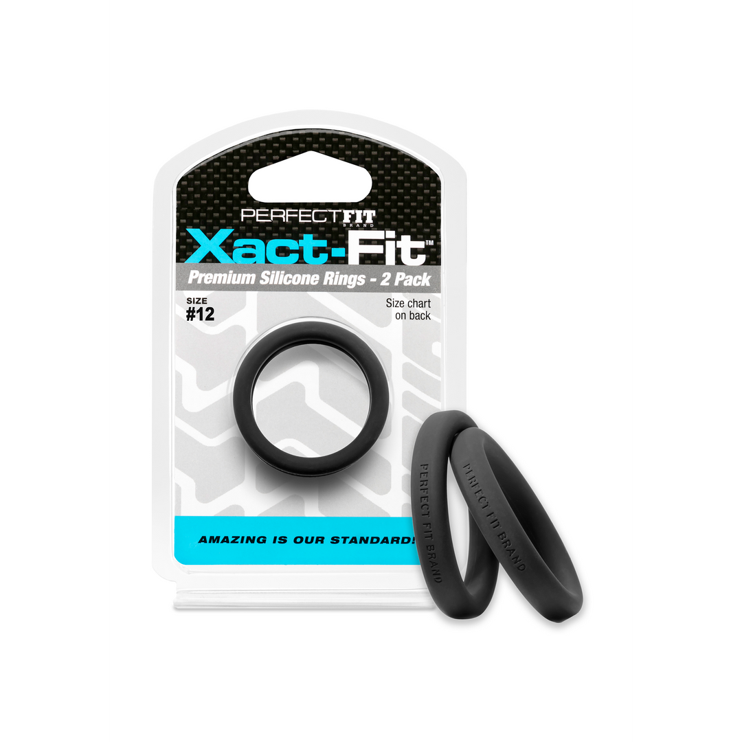 Xact-Fit Cockring 2-Pack #12 – Perfecte Pasvorm & Comfort
