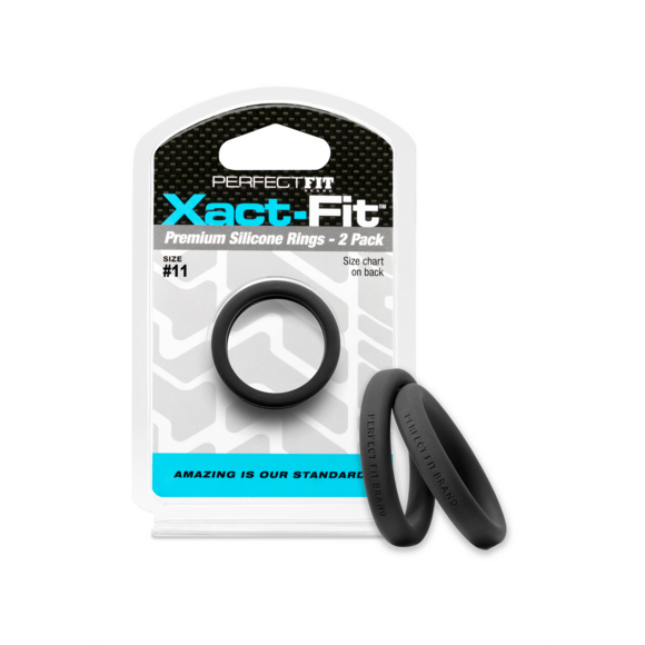 Xact-Fit Cock Ring 2-Pack | Perfect Fit & Comfort