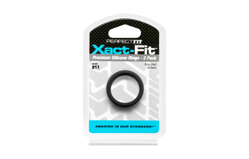 Xact-Fit Cock Ring 2-Pack | Perfect Fit & Comfort