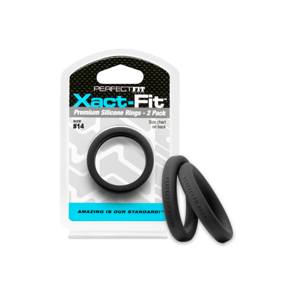 Xact-Fit Cock Ring 2-Pack | Perfect Fit & Comfort