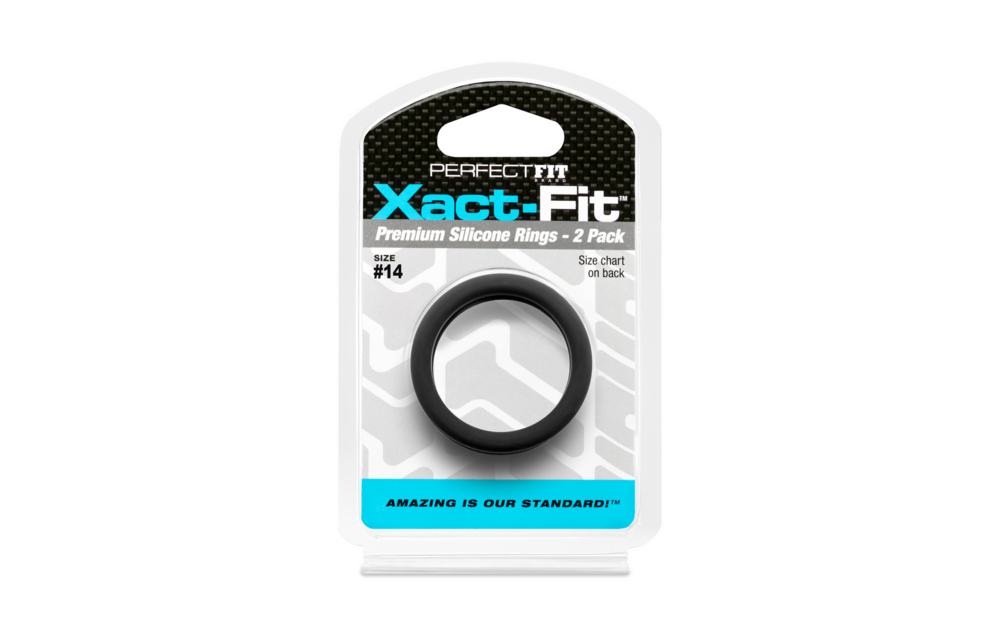 Xact-Fit Cock Ring 2-Pack | Perfect Fit & Comfort