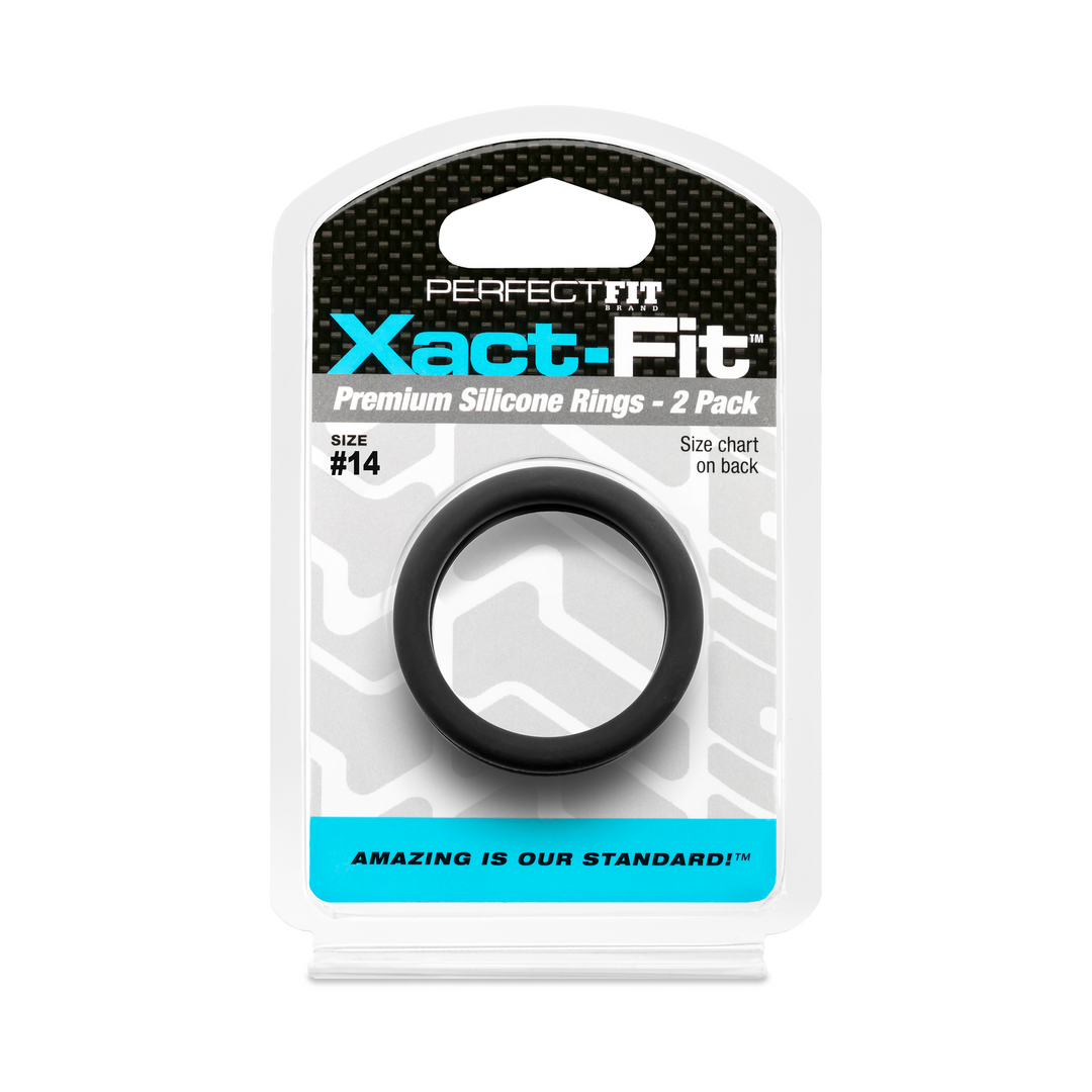 Xact-Fit Cock Ring 2-Pack | Perfect Fit & Comfort