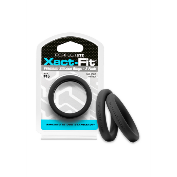 Xact-Fit Cock Ring 2-Pack | Perfect Fit & Comfort