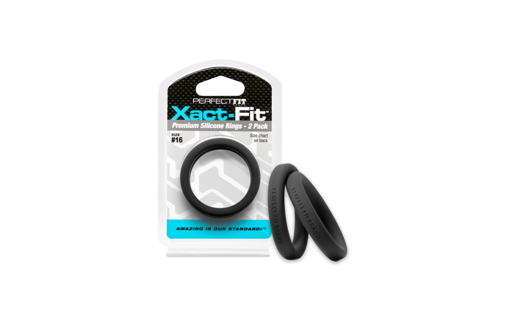 Xact-Fit Cock Ring 2-Pack | Perfect Fit & Comfort