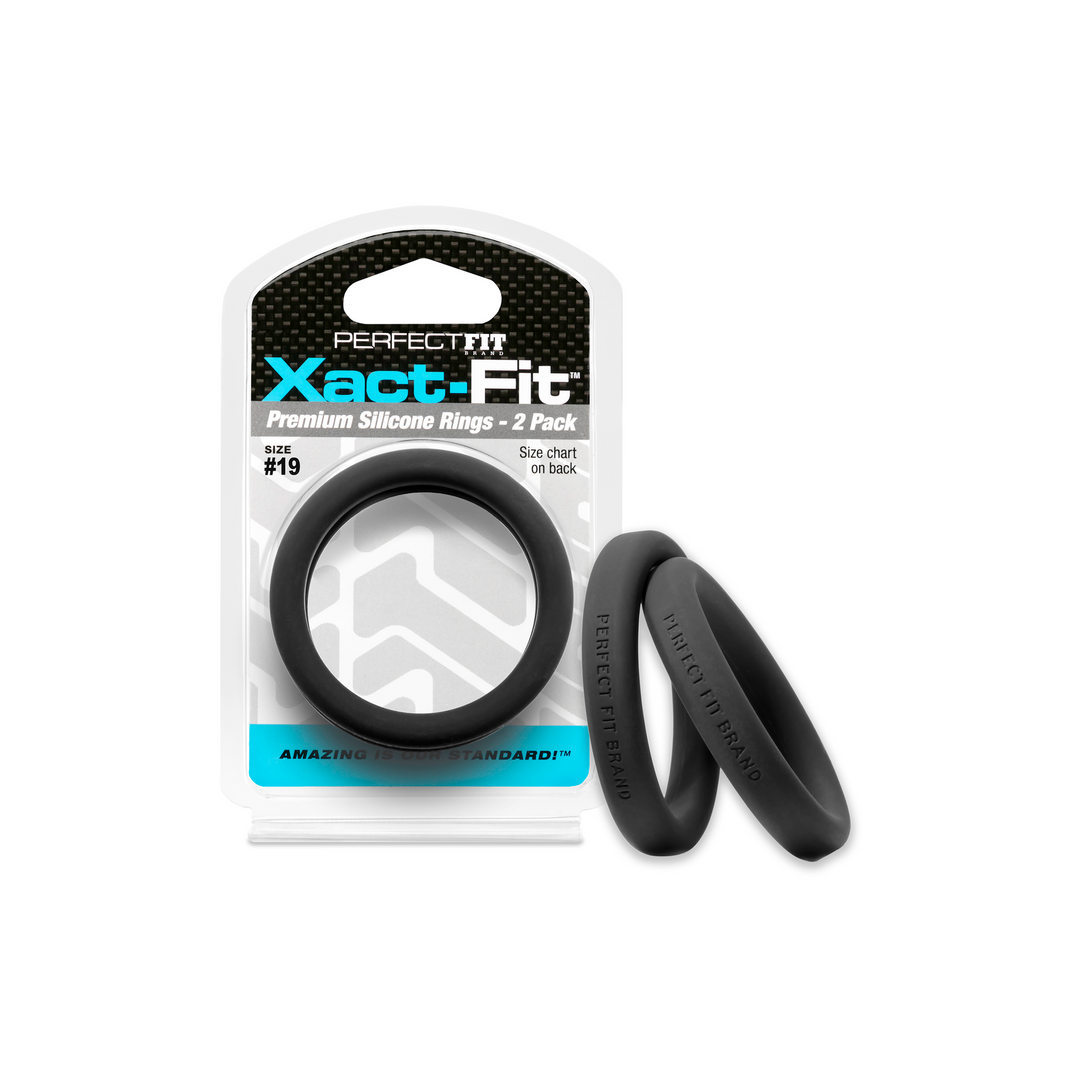 Xact-Fit Cock Ring 2-Pack #19 | Perfect Fit & Comfort