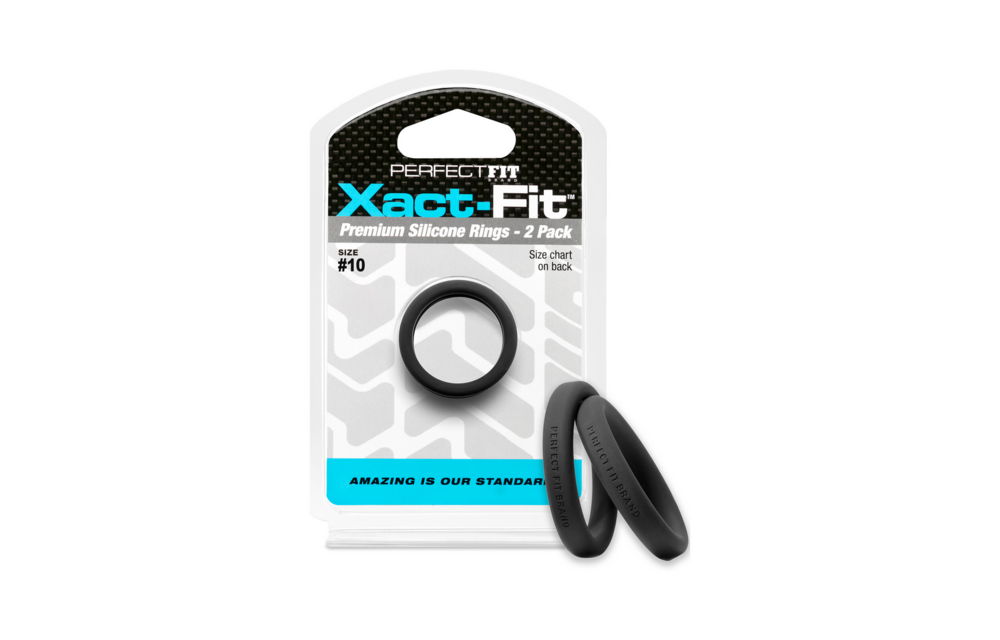 Xact-Fit Cock Ring 2-Pack | Perfect Fit & Comfort