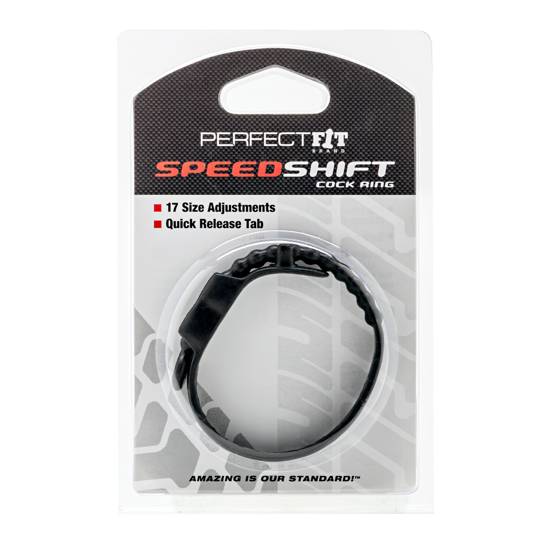 Speed Shift Cockring | Verstellbar & ultimativer Komfort schwarz