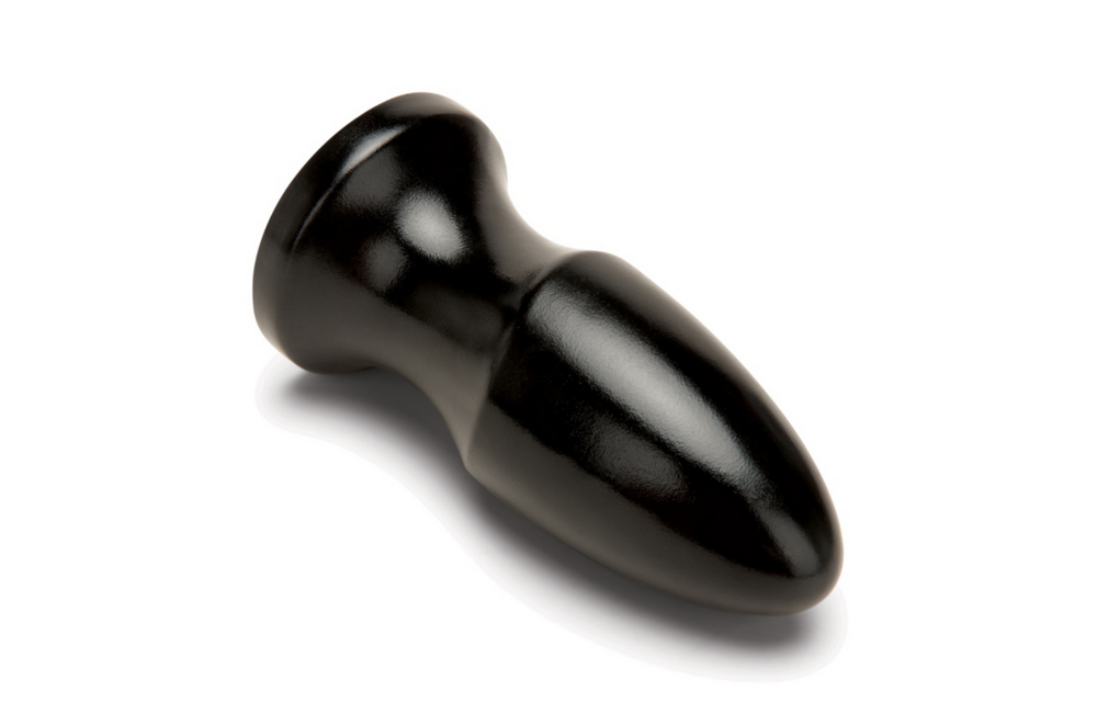 Bullet Plug Black 1 cm - Comfortable & Long-lasting Pleasure
