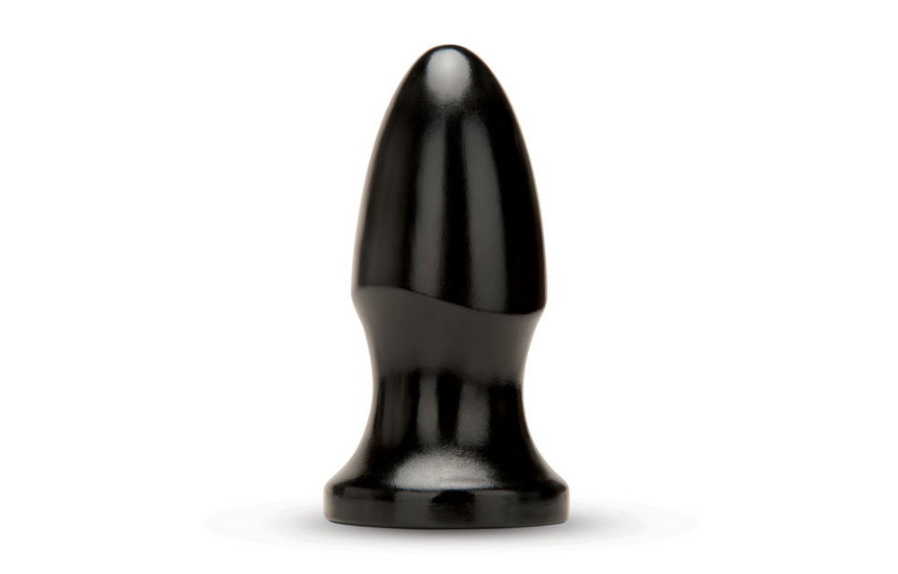 Bullet Plug Black 1 cm - Comfortable & Long-lasting Pleasure